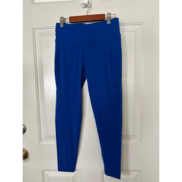 Sweaty Betty Leggings Small Lightning Blue High Rise Power 7/8 Workout Pants NWT - Picture 3 of 9
